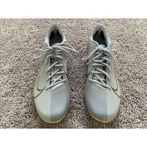 Nike Lunar Vapor Ultrafly Elite 3 Baseball Cleats Mens 13 Grey Gold CJ7577-006